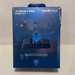 XM Dock & Play Home Kit Sirius Satellite Radio Asccessory New Open Box